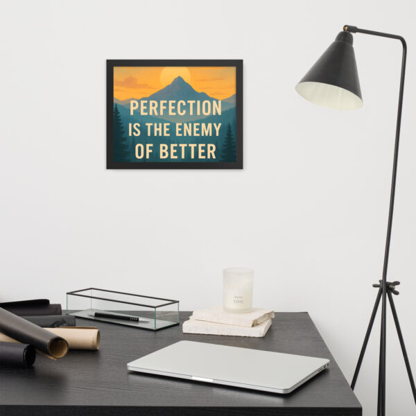Framed Inspirational Poster
