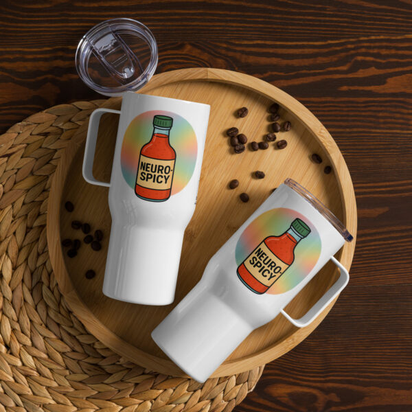 Nurospicy Travel mug with a handle - Image 2