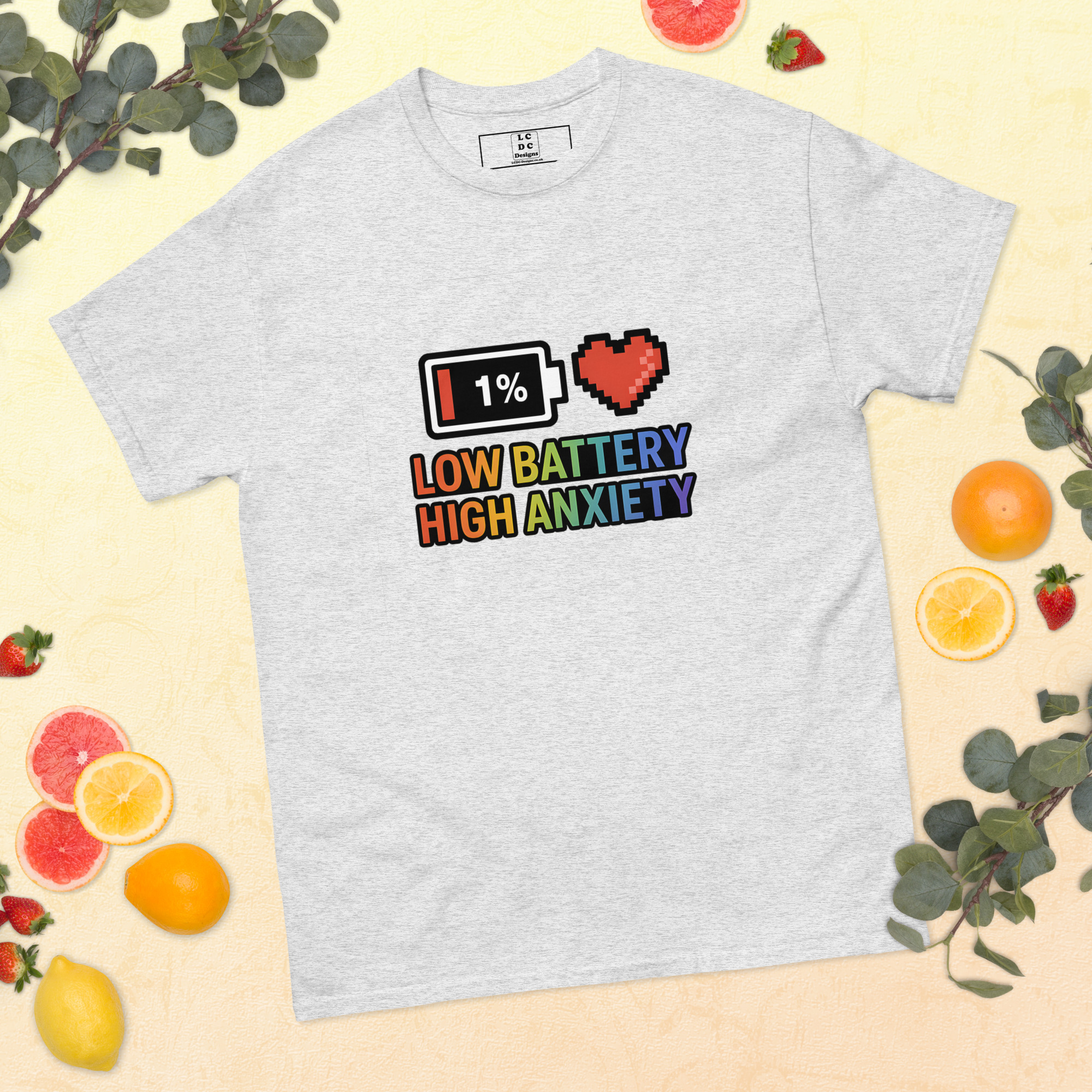 Low Battery Unisex classic tee - Image 19