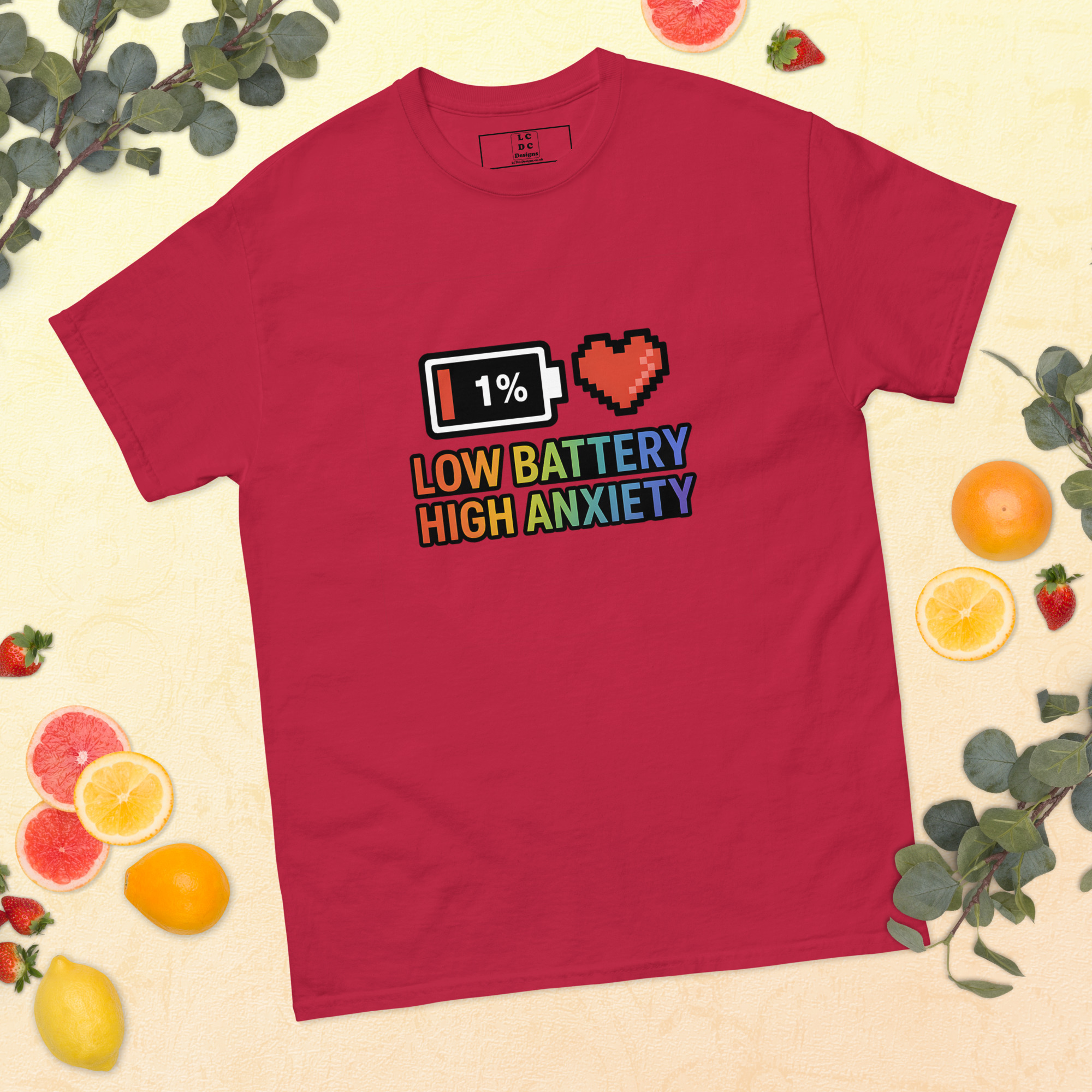 Low Battery Unisex classic tee - Image 11