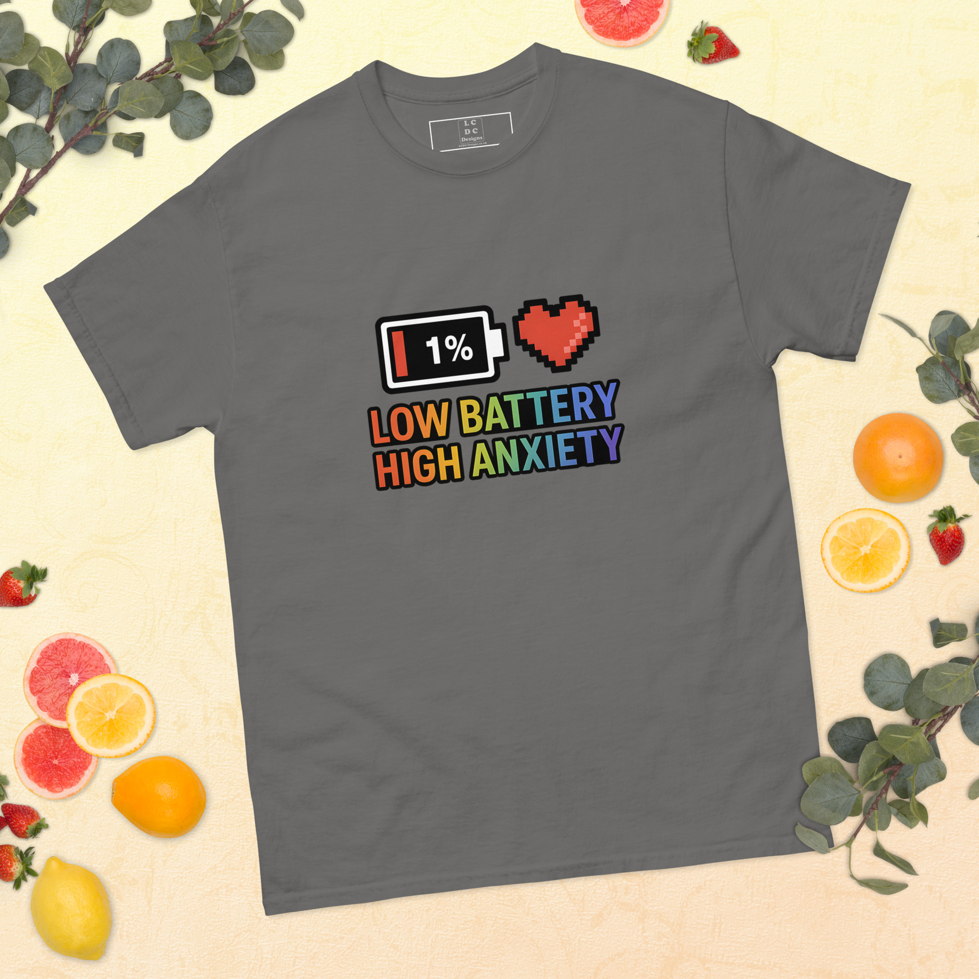 Low Battery Unisex classic tee - Image 15