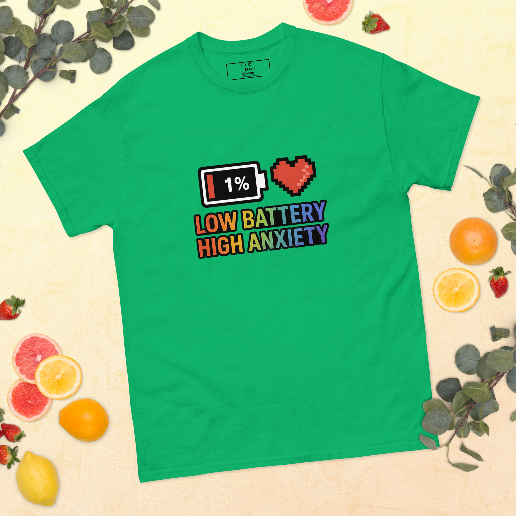 Low Battery Unisex classic tee - Image 17