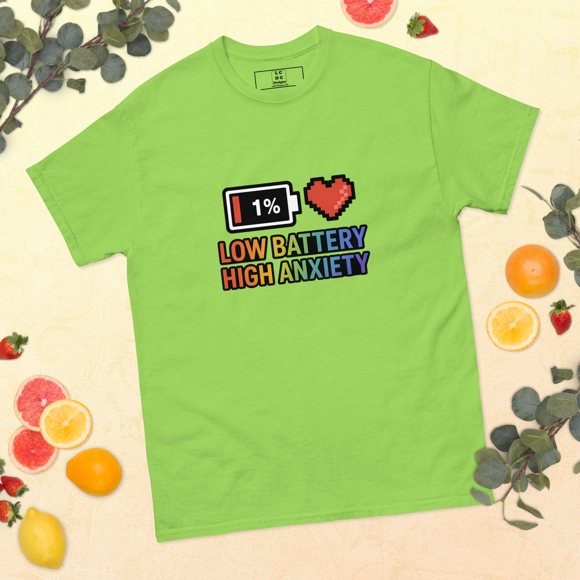 Low Battery Unisex classic tee - Image 18
