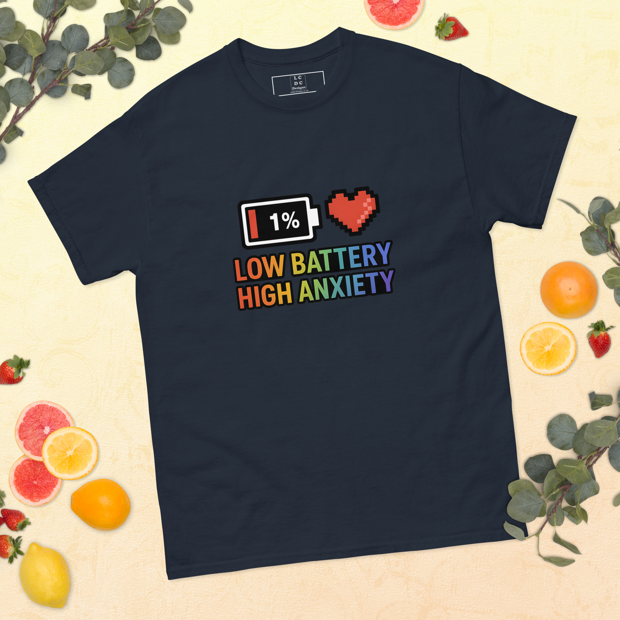 Low Battery Unisex classic tee - Image 8