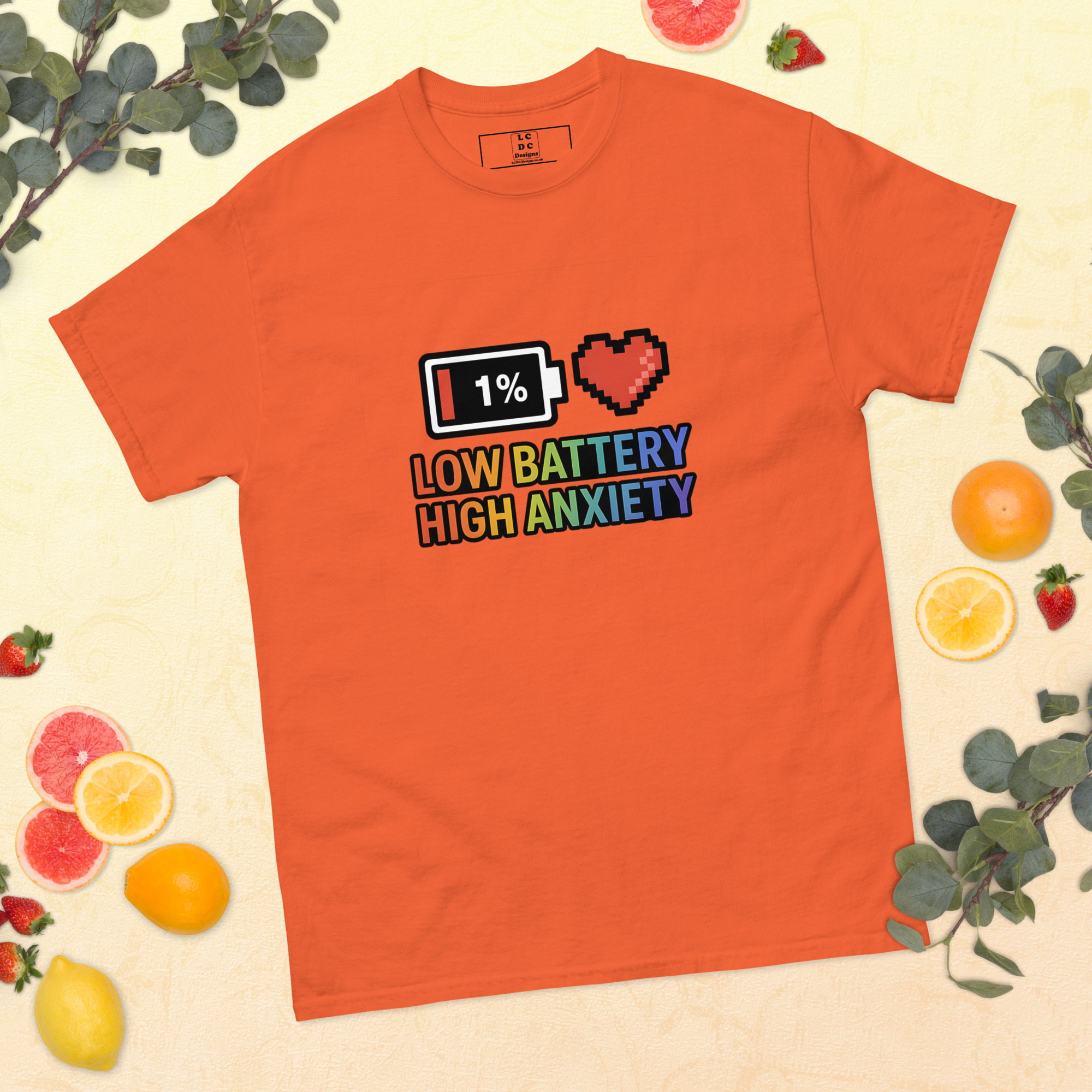 Low Battery Unisex classic tee - Image 16