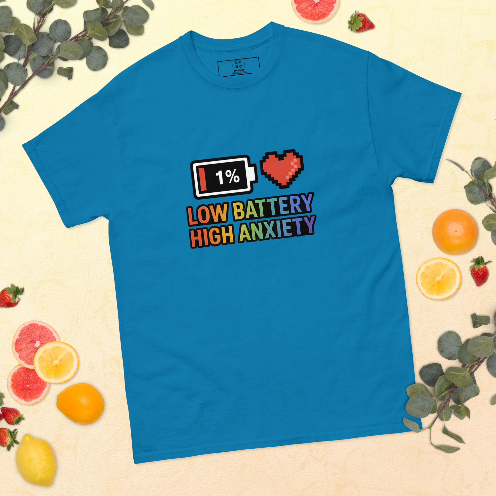 Low Battery Unisex classic tee - Image 13