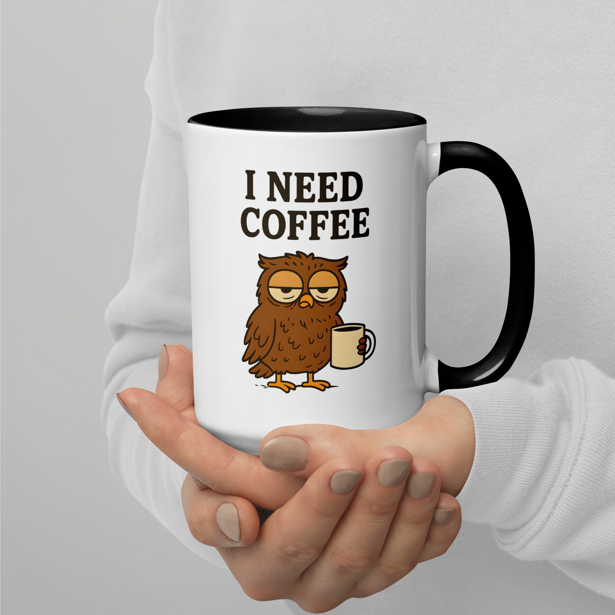 Colourful Owl Coffee Mug - Image 2