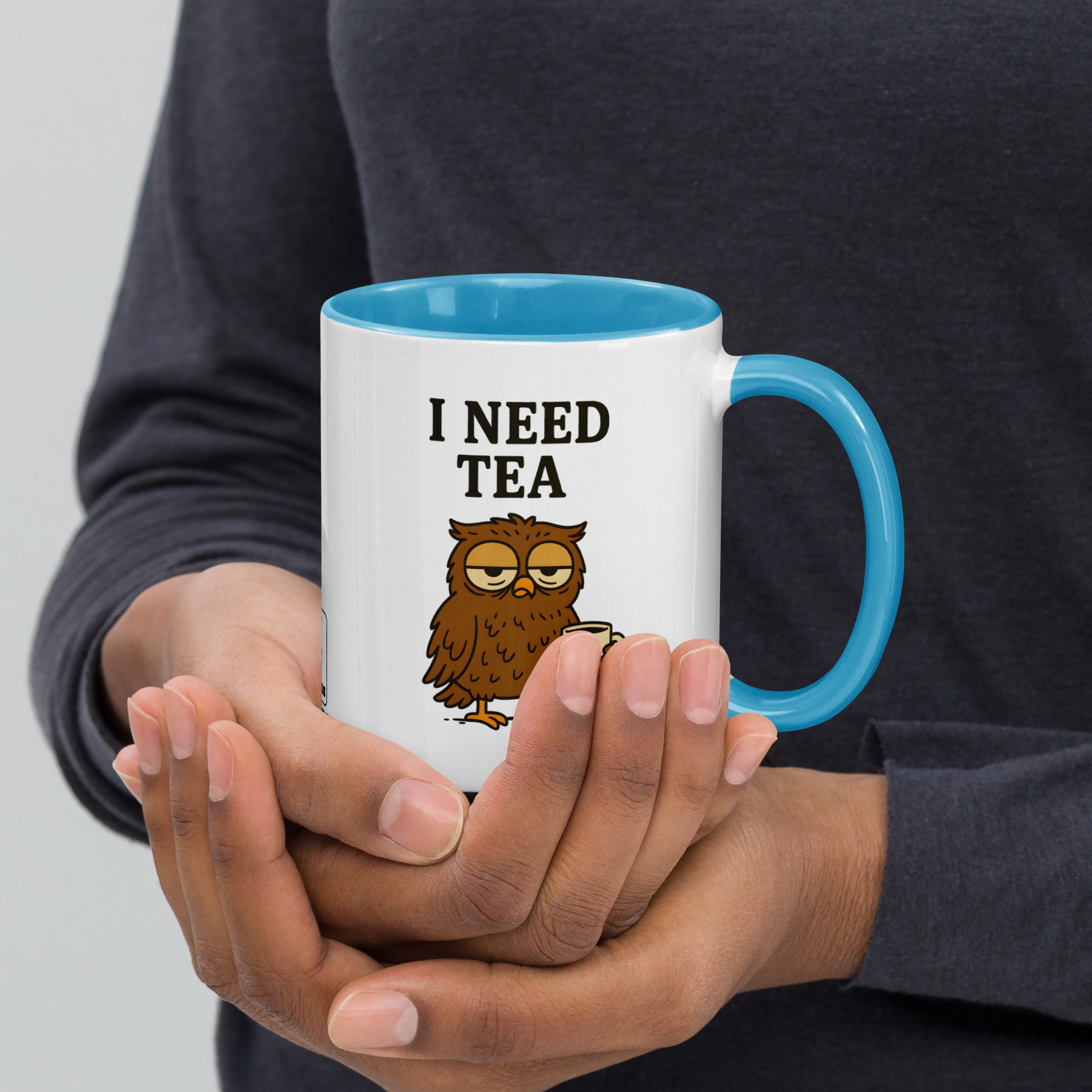 Colouful Owl Tea Mug - Image 6