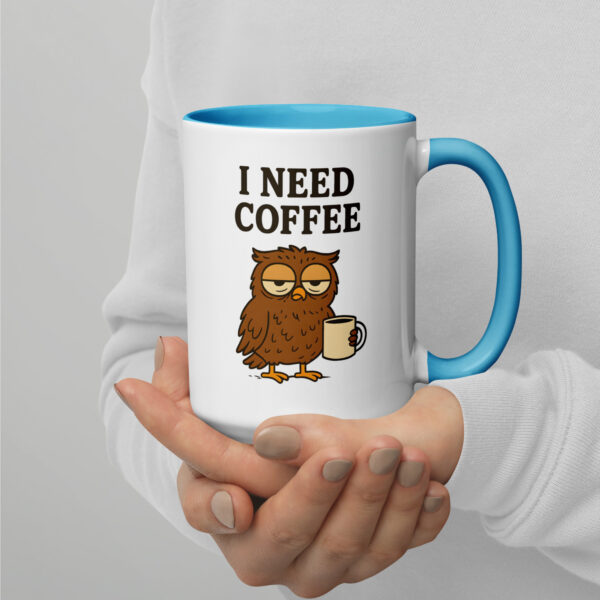 Colourful Owl Coffee Mug - Image 7