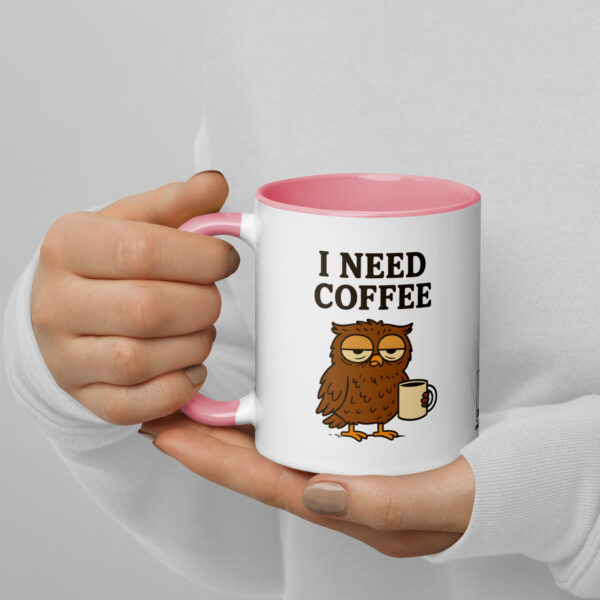 Colourful Owl Coffee Mug - Image 28