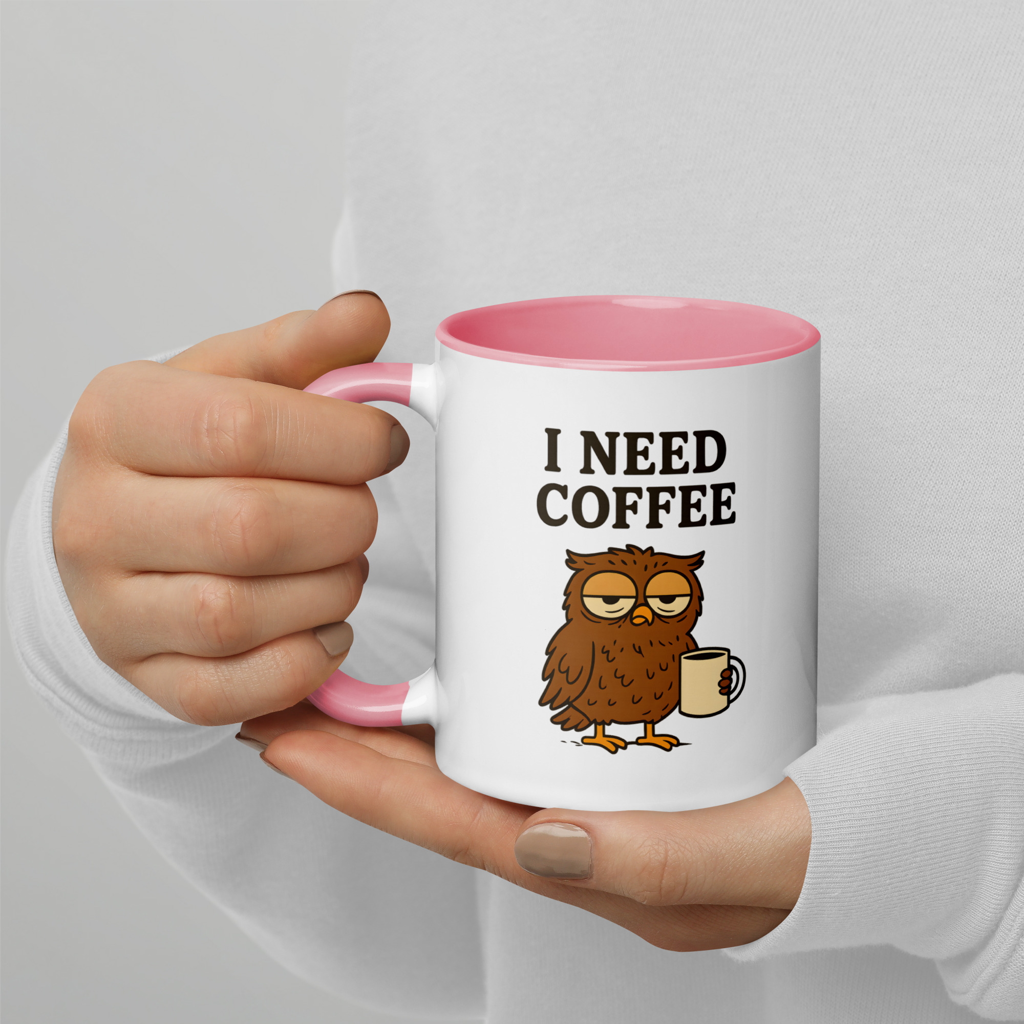 Colourful Owl Coffee Mug - Image 31
