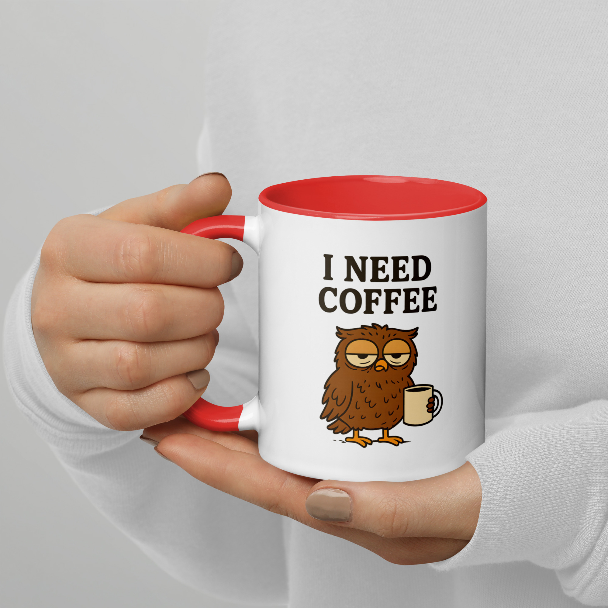 Colourful Owl Coffee Mug - Image 25