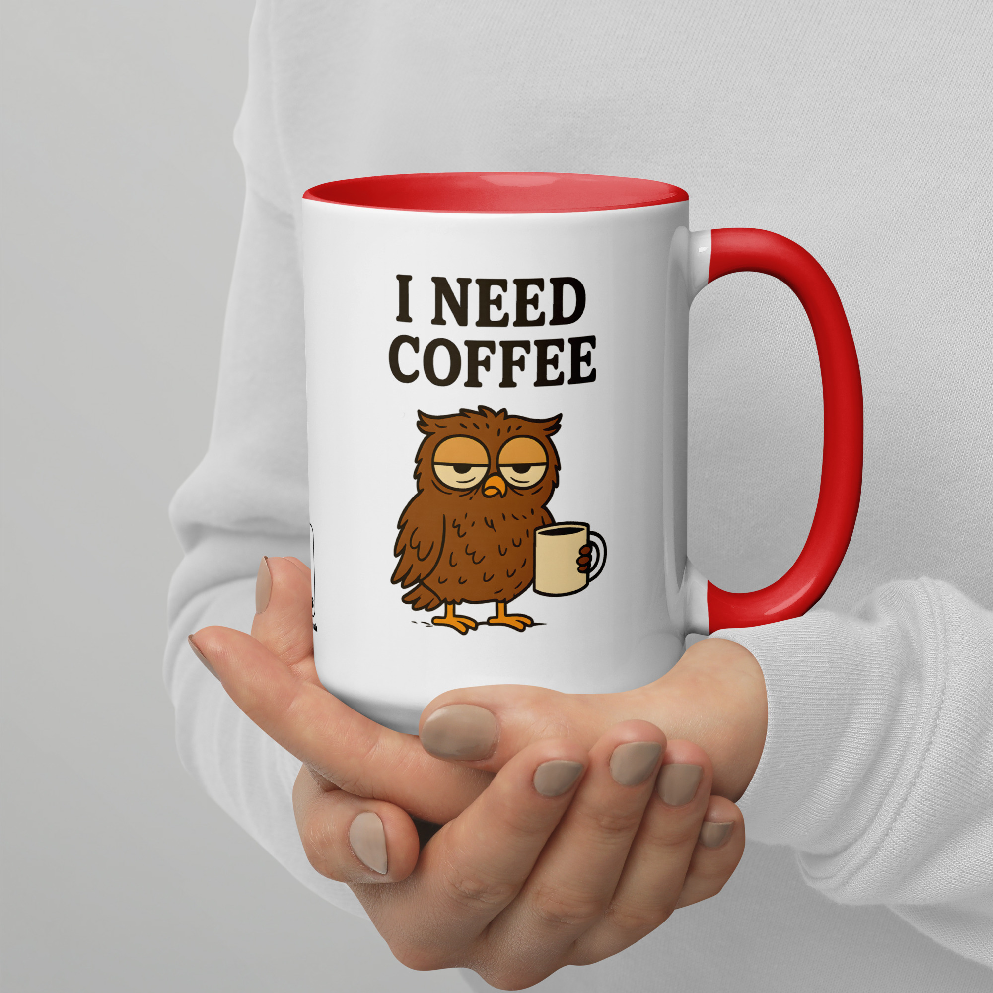 Colourful Owl Coffee Mug - Image 11