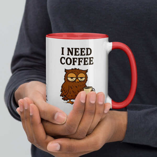 Colourful Owl Coffee Mug - Image 15