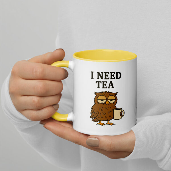 Colouful Owl Tea Mug - Image 7