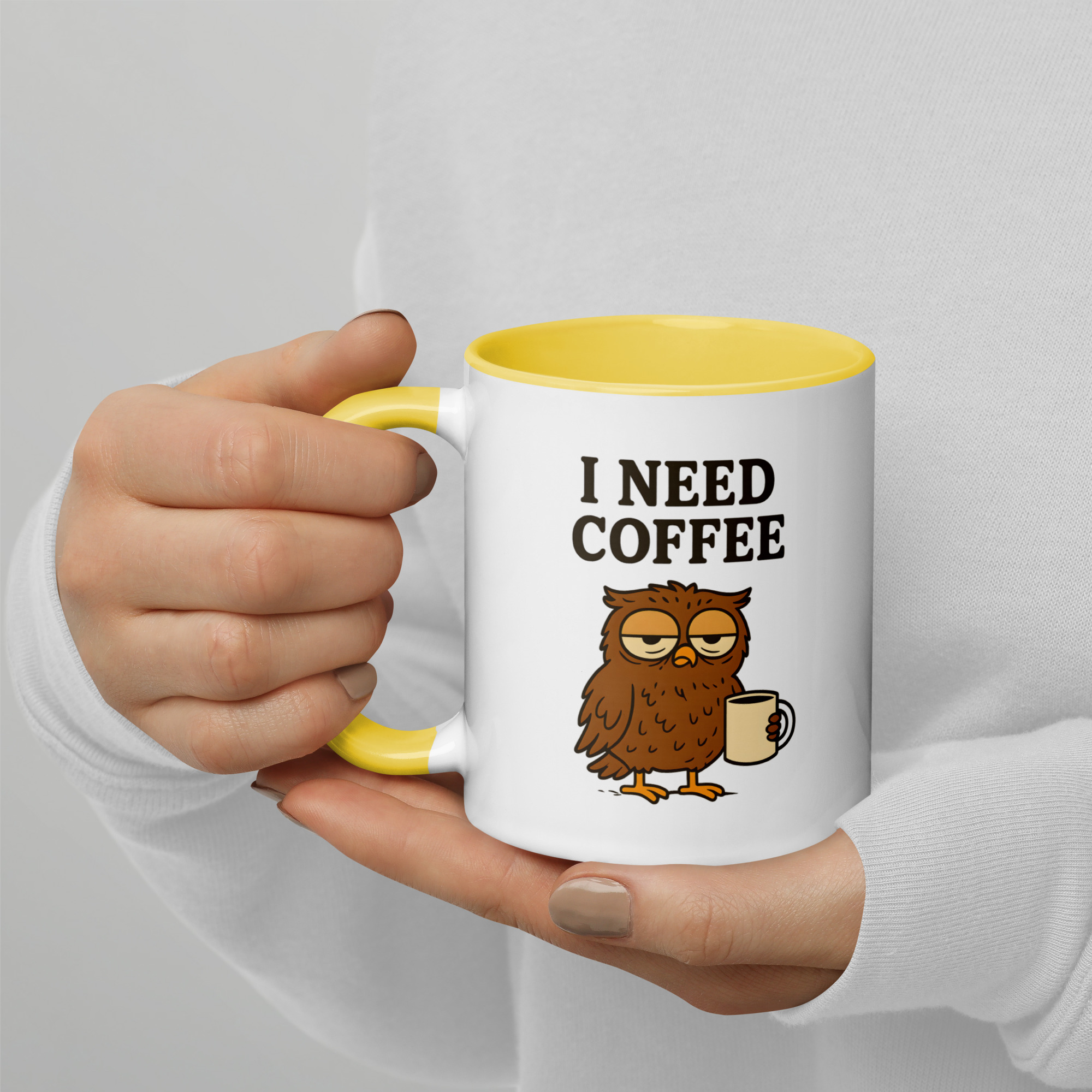 Colourful Owl Coffee Mug - Image 22
