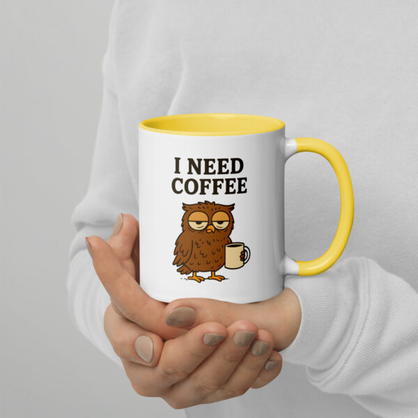 Colourful Owl Coffee Mug - Image 9