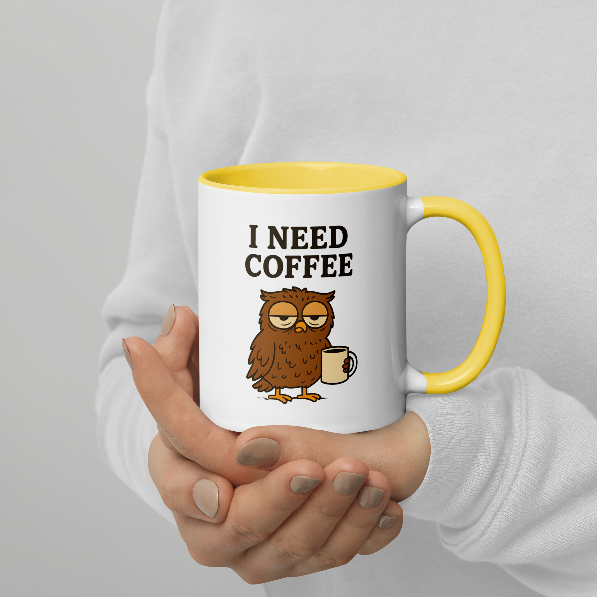 Colourful Owl Coffee Mug - Image 33