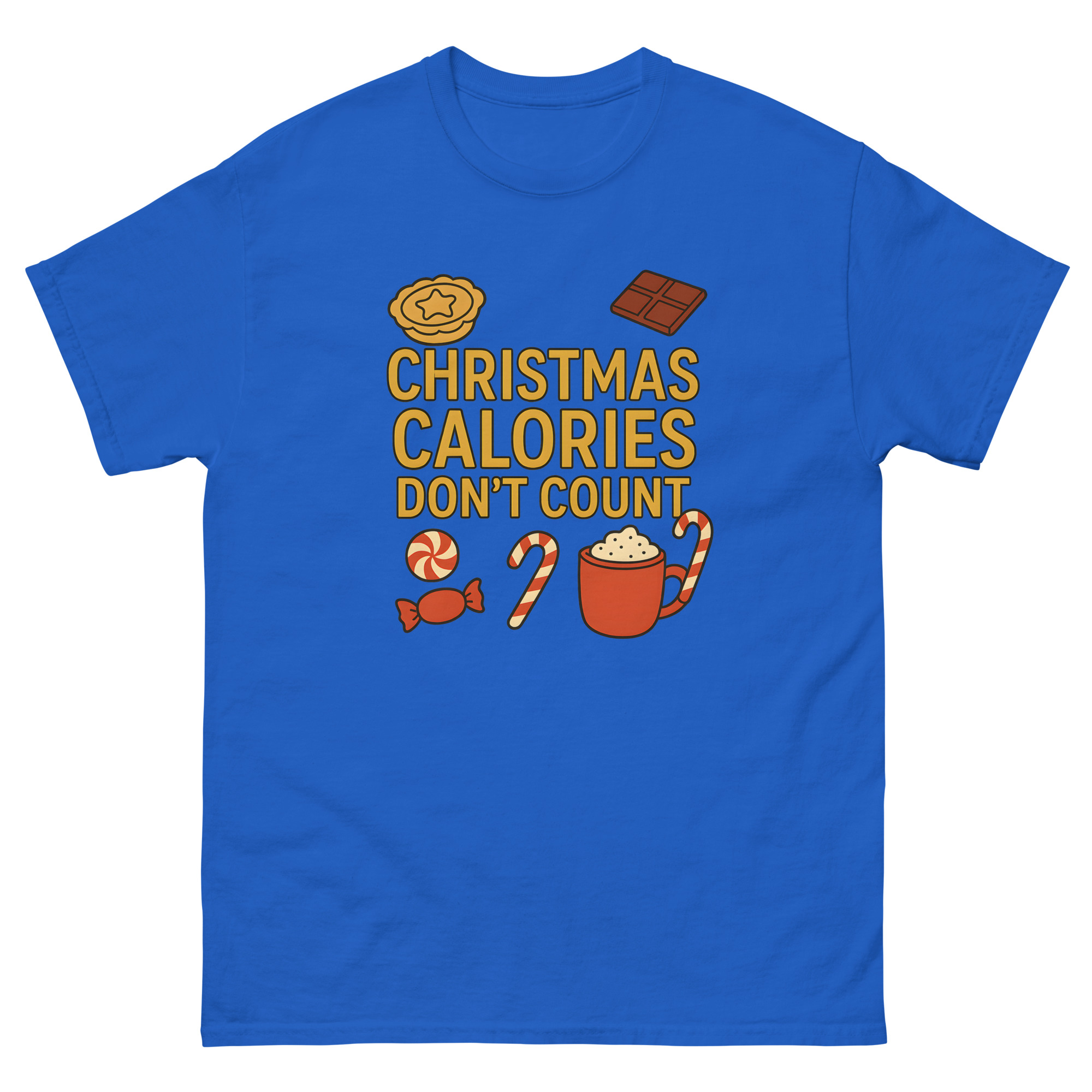 Christmas Calories Don't Count Tee - Image 5