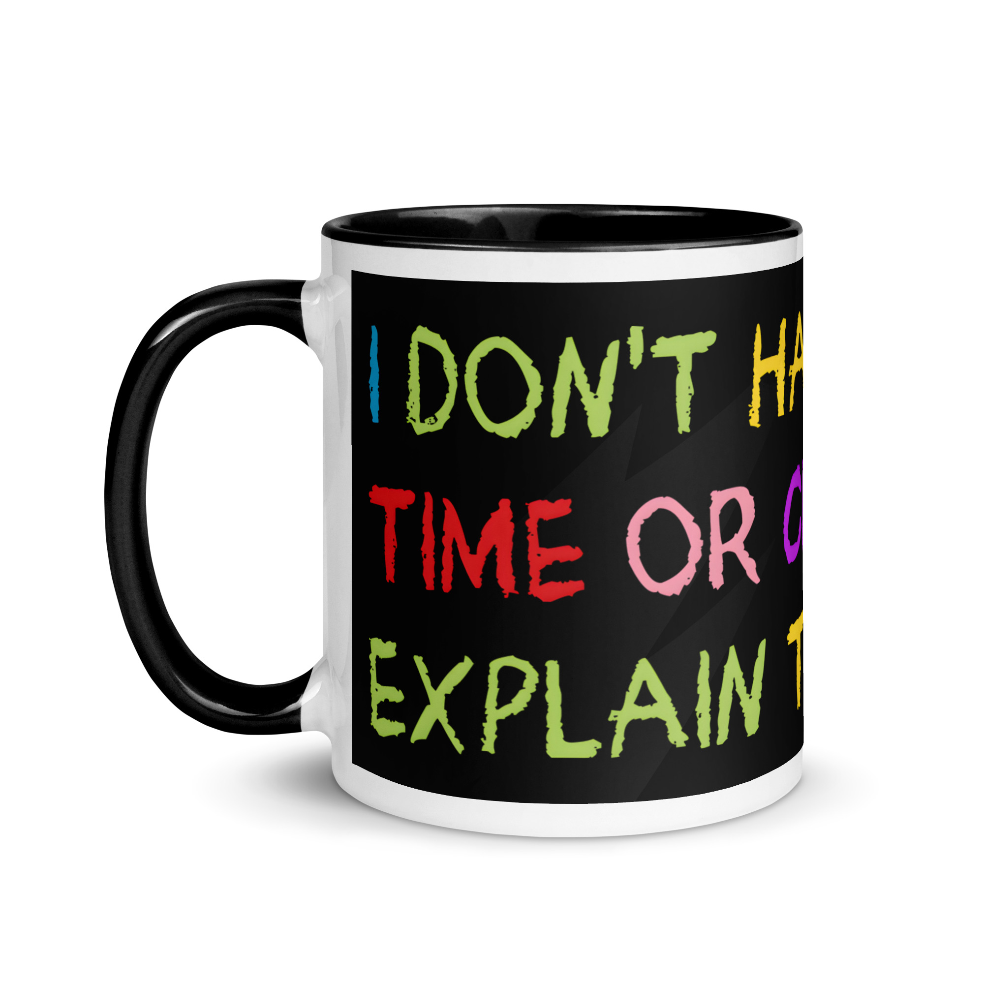 Colourful Funny Crayons Mug - Image 4
