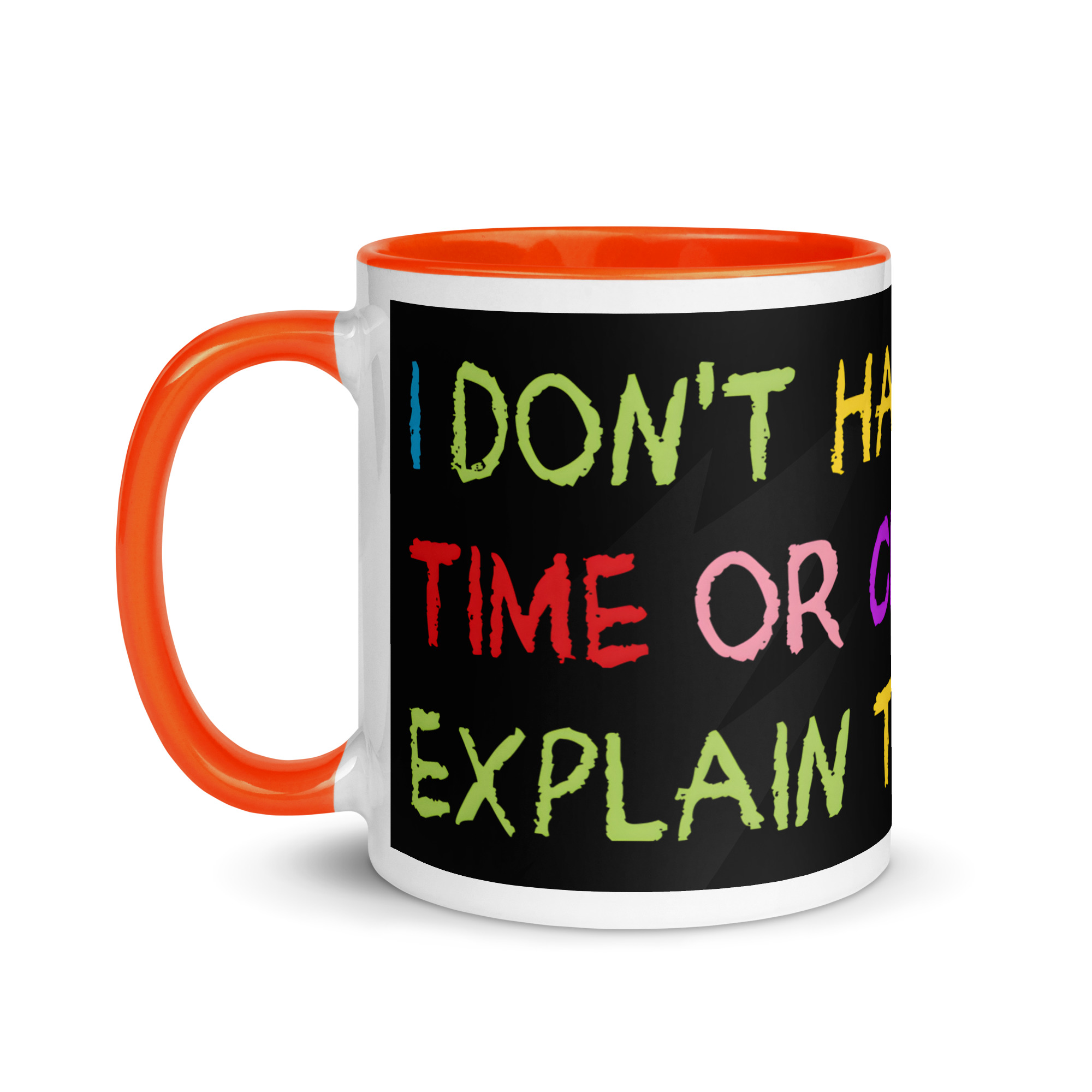 Colourful Funny Crayons Mug - Image 10