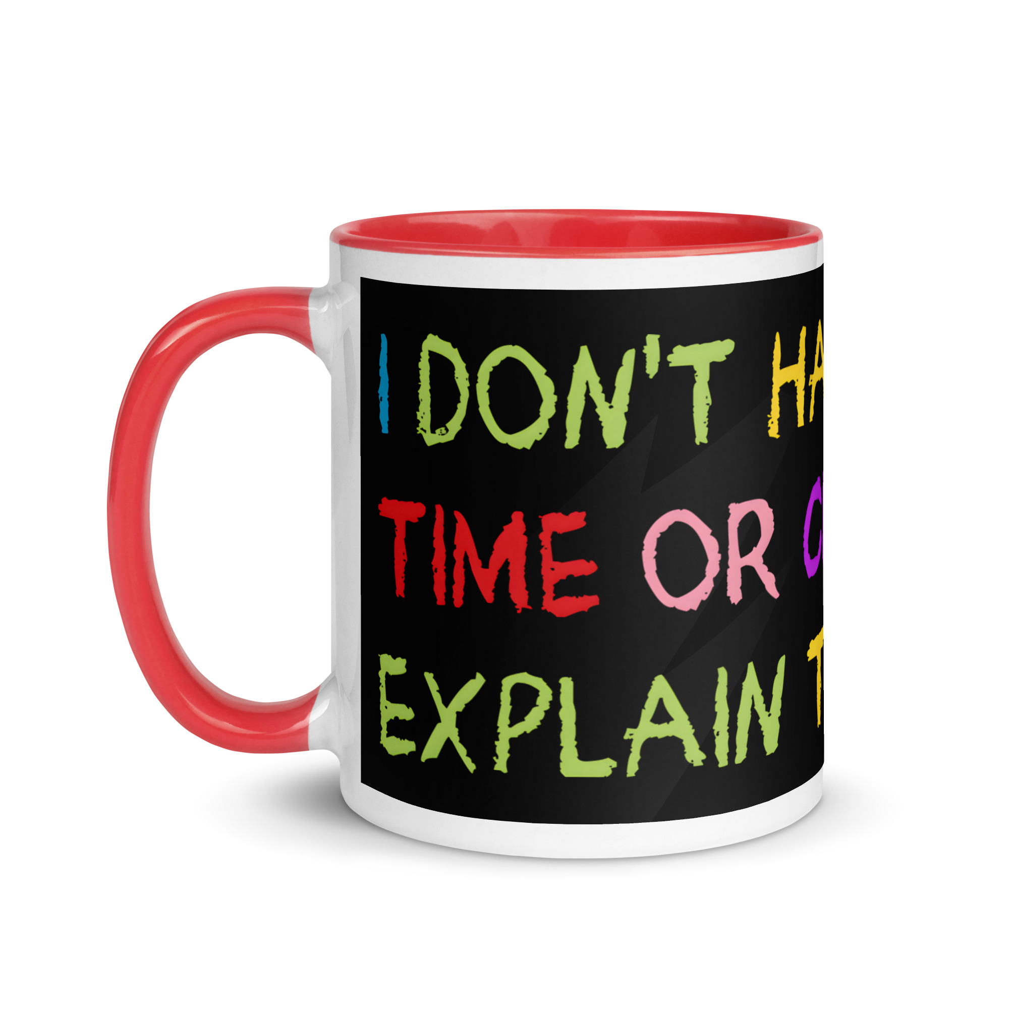 Colourful Funny Crayons Mug - Image 7