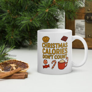 Christmas Calories Don't Count Mug