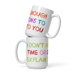 Funny Crayons Mug